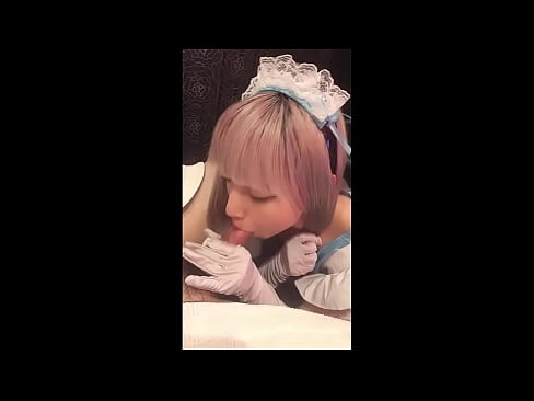 ❤️ 일본 우상 [mayuka], 프랑스 메이드 의상, 부품 1, 입으로 로션으로 얼간이 젠장 비디오 ko.higlass.ru에서 ❌️